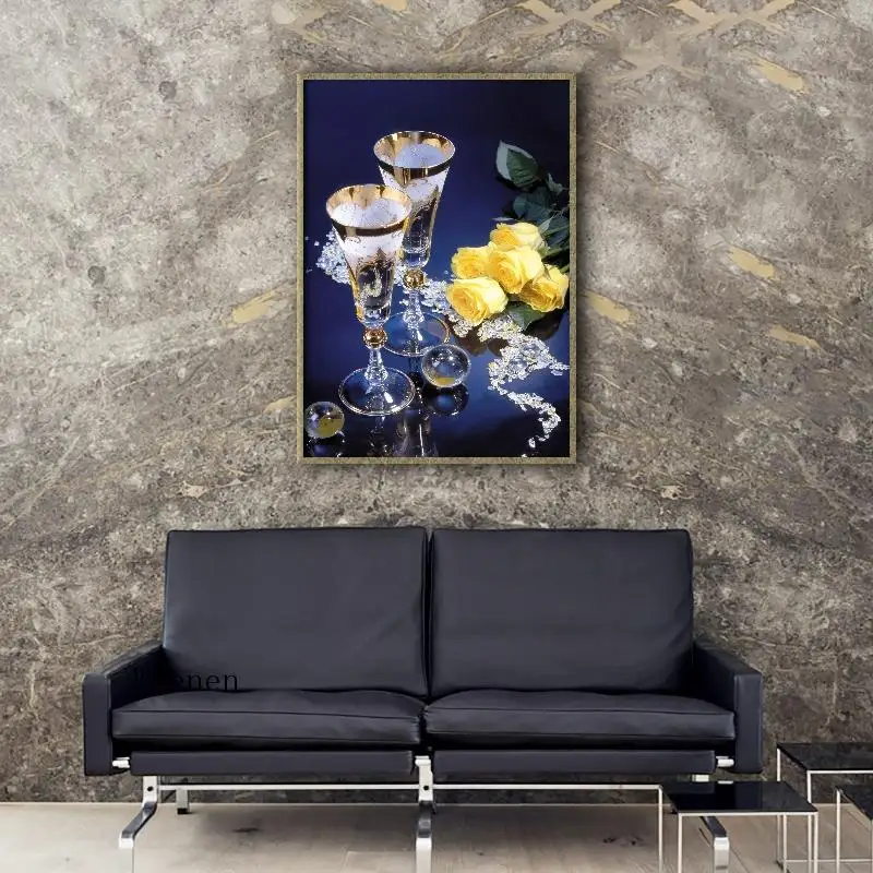 Modern Minimalist Wall Art Poster Champagne Rose Canvas Painting Hd Print Pictures for Romantic Kitchen Dining Hall Bar Decor
Modern Minimalist Wall Art Poster Champagne Rose Canvas Painting Hd Print Pictures for Romantic Kitchen Dining Hall Bar Decor