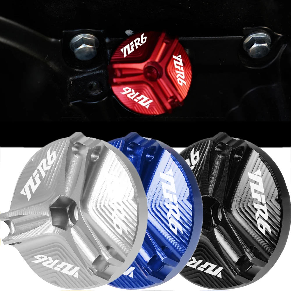 For Yamaha YZF-R6 1999 - 2016 YZF-R6S 2006 - 2010 YZF R6 R6S Motorcycle Engine Oil Drain Plug Sump Nut Cup Oil Fill Cap Cover
For Yamaha YZF-R6 1999 - 2016 YZF-R6S 2006 - 2010 YZF R6 R6S Motorcycle Engine Oil Drain Plug Sump Nut Cup Oil Fill Cap Cover