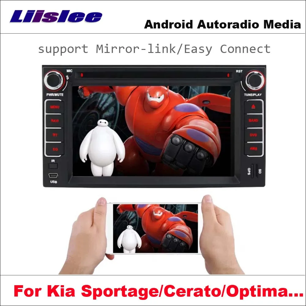 Автомобильный DVD мультимедийный DVD-плеер для Kia Sportage/Cerato/Optima 2002 ~ 2012 стерео радио Bluetooth Carplay GPS навигационная система
Автомобильный DVD мультимедийный DVD-плеер для Kia Sportage/Cerato/Optima 2002 ~ 2012 стерео радио Bluetooth Carplay GPS навигационная система