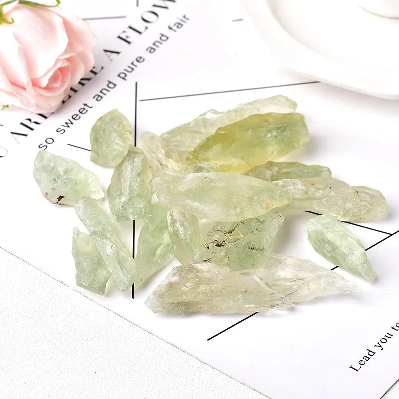 50g Natural Green Crystal Cluster Irregular Energy Stone Ore Mineral Crystal Stone Rock Mineral Teaching Specimen Ornaments
50g Natural Green Crystal Cluster Irregular Energy Stone Ore Mineral Crystal Stone Rock Mineral Teaching Specimen Ornaments