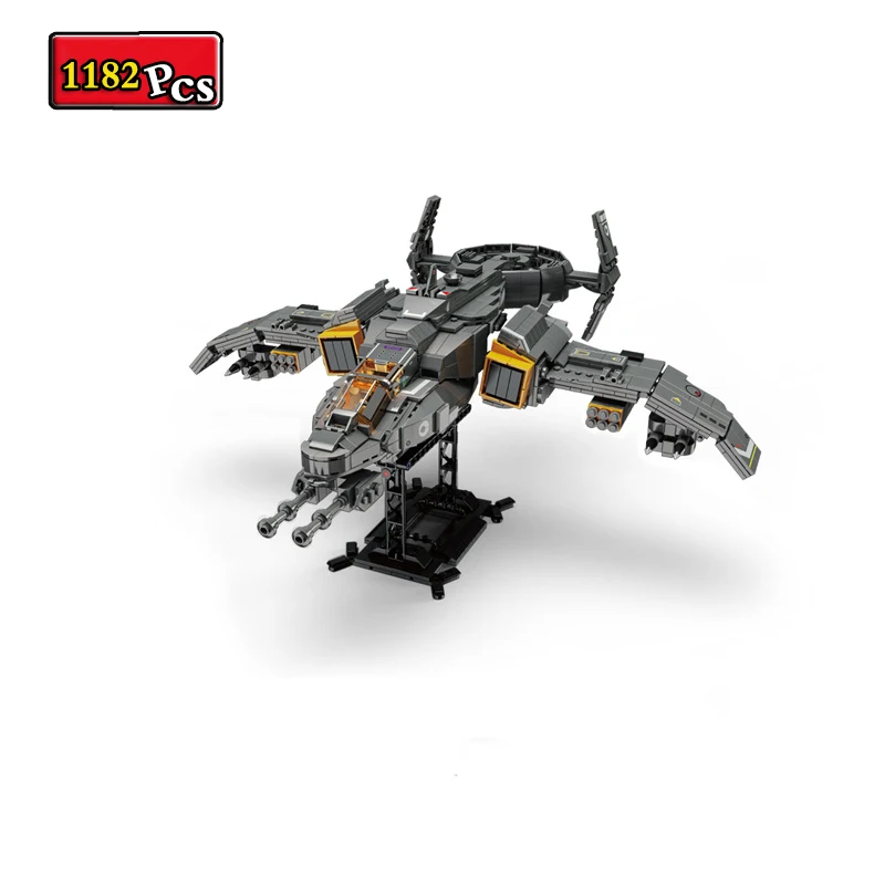 Military Series Sci-Fi Movie Future Technology Space Fighter DIY Model Building Blocks Bricks Toys Gifts
Military Series Sci-Fi Movie Future Technology Space Fighter DIY Model Building Blocks Bricks Toys Gifts