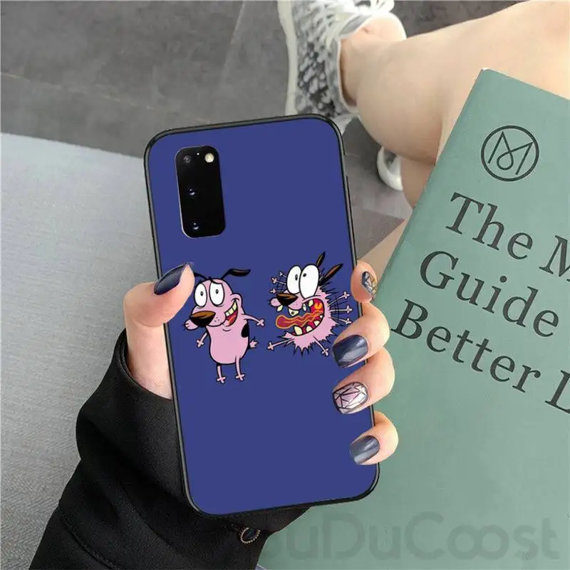 Hrmes cartoon courage cowardly dog Soft Rubber Phone Cover for Samsung Galaxy S10 S10E Lite s6 s7 s8plus s9plus S5 S20 Cases
Hrmes cartoon courage cowardly dog Soft Rubber Phone Cover for Samsung Galaxy S10 S10E Lite s6 s7 s8plus s9plus S5 S20 Cases