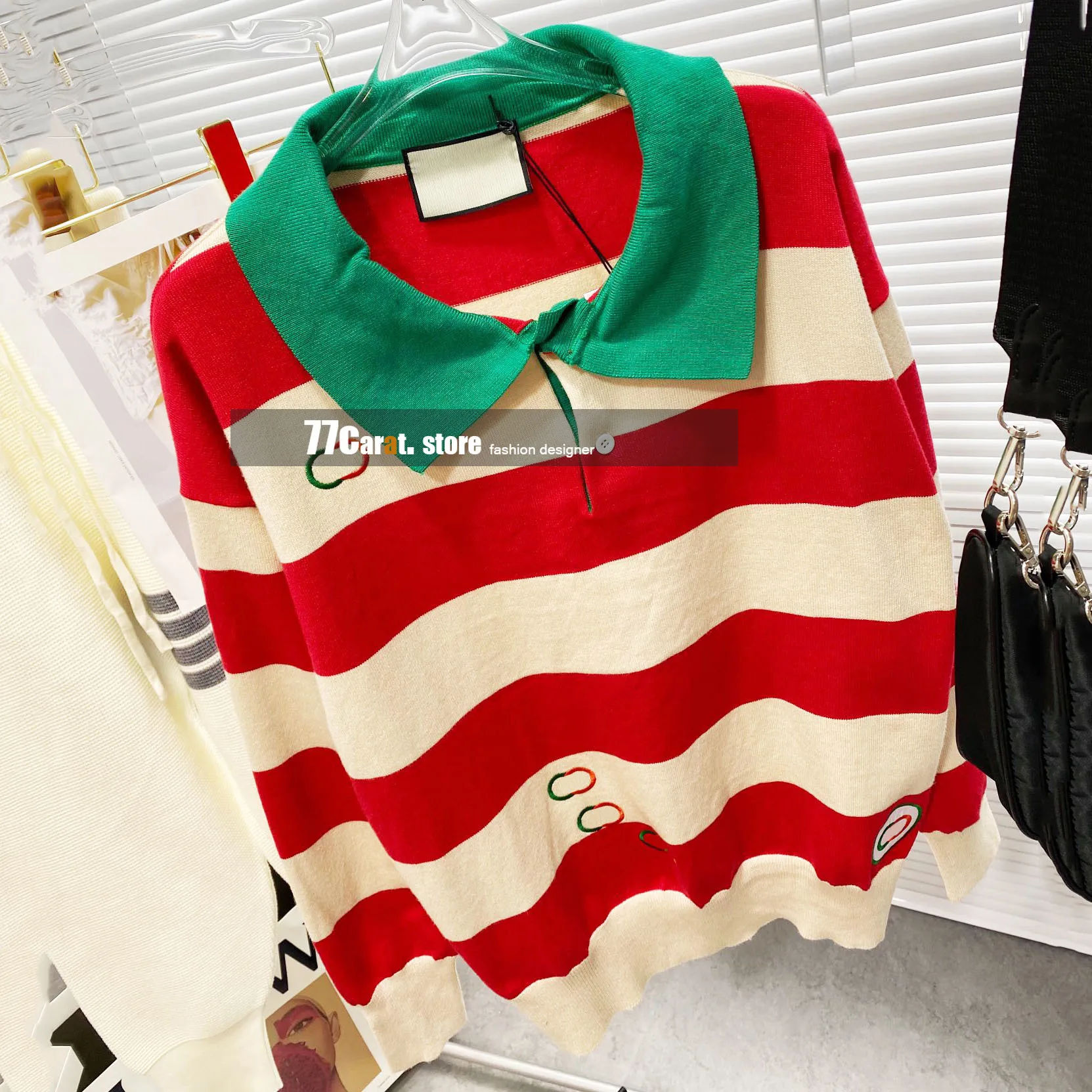 new style autumn fashion sweater women striped design letter embroidery pullover turn-down collar wool knitted jumpers sweaters
new style autumn fashion sweater women striped design letter embroidery pullover turn-down collar wool knitted jumpers sweaters
