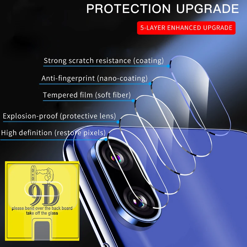 Закаленное стекло для XiaoMi Mi 9T 8 9 SE A1 A2 Redmi Note 7 5 6 Pro K20 Pro|Защитные стёкла и плёнки
