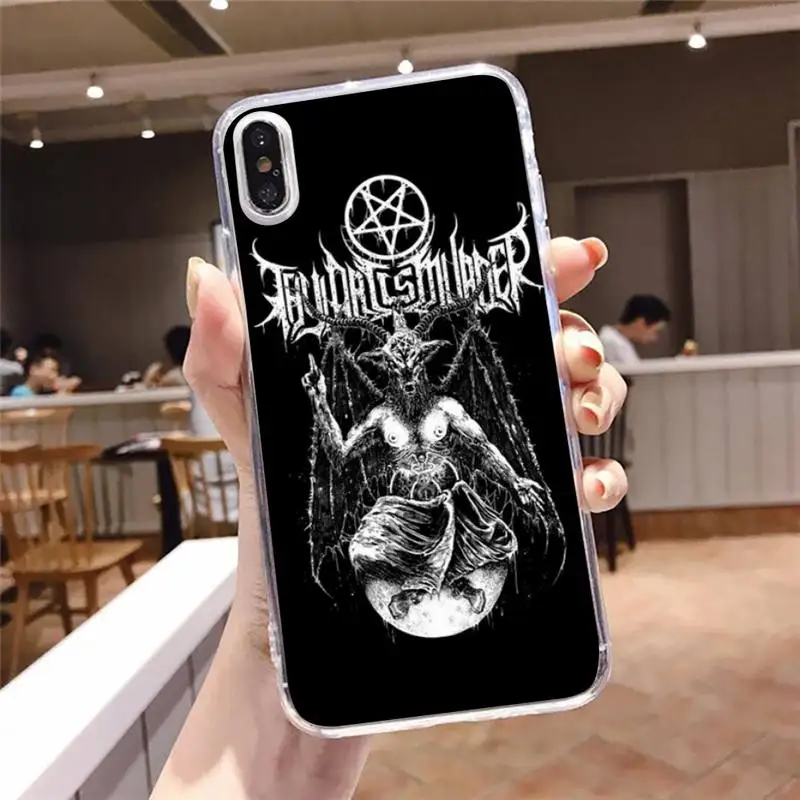 Pentagram 666 Demonic Satanic Phone Case Transparent soft For iphone 5 5s 5c se 6 6s 7 8 11 12 plus mini x xs xr pro max
Pentagram 666 Demonic Satanic Phone Case Transparent soft For iphone 5 5s 5c se 6 6s 7 8 11 12 plus mini x xs xr pro max