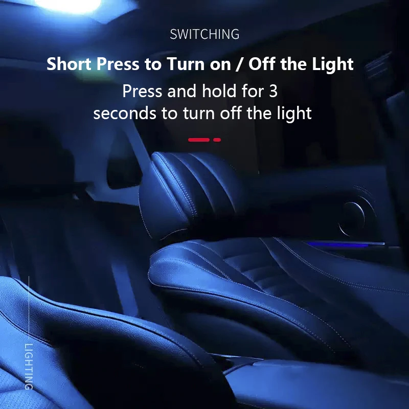 Car Interior Light USB Rechargeable Reading Light Magnetic Decorative Lamp LED Reading Light Indoor Ceiling Lamp Car Accessories
Car Interior Light USB Rechargeable Reading Light Magnetic Decorative Lamp LED Reading Light Indoor Ceiling Lamp Car Accessories