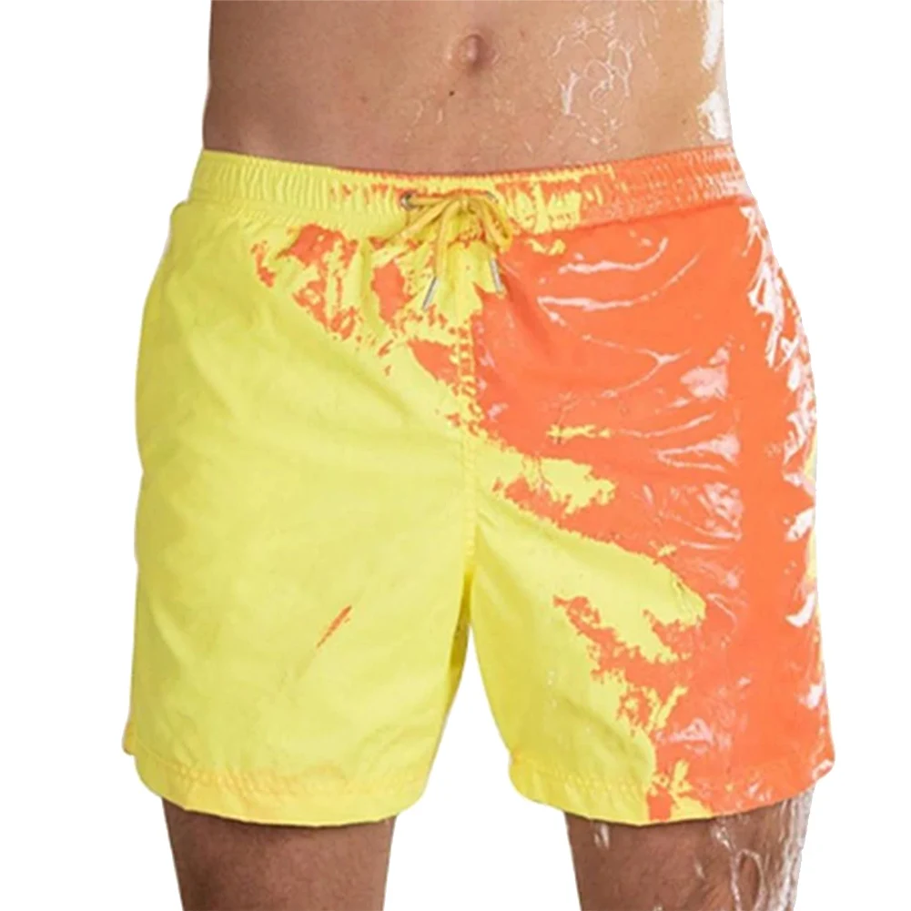 Magical Change Color Beach Shorts Men Swimming Trunks Swimwear Quick Dry Bathing Shorts SAL99 
Magical Change Color Beach Shorts Men Swimming Trunks Swimwear Quick Dry Bathing Shorts SAL99