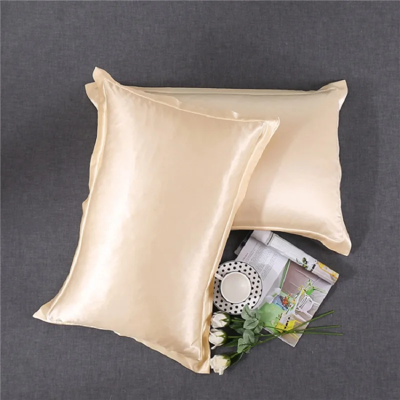 2 Pcs Pillowcase High-grade Non-fading Silk Skating Silk Cushion Cover Bedroom Home Decoration High-quality Cushion Cover
2 Pcs Pillowcase High-grade Non-fading Silk Skating Silk Cushion Cover Bedroom Home Decoration High-quality Cushion Cover