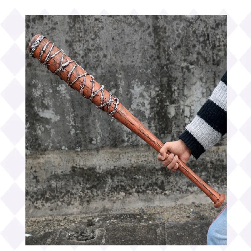 1 шт. 33 дюйма, с изображениями из сериала «Ходячие мертвецы» инструмент Negan PU бейсбольная бита для Софтбола бит палка
1 шт. 33 дюйма, с изображениями из сериала «Ходячие мертвецы» инструмент Negan PU бейсбольная бита для Софтбола бит палка