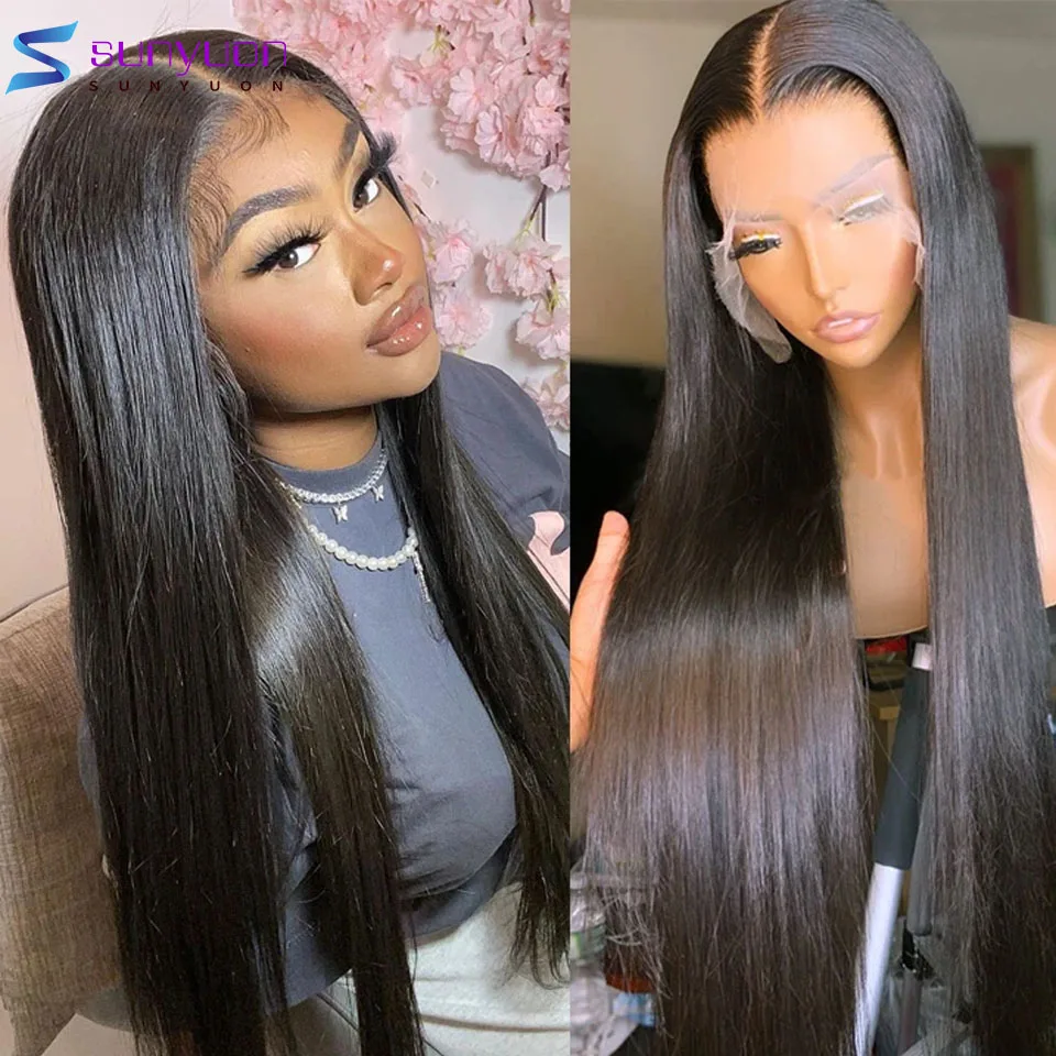 Lace Front Human Hair Wigs For Black Women Straight 13X4 HD Lace Frontal Wig Brazilian Short Long 30 Inch Natural Wig Full
Lace Front Human Hair Wigs For Black Women Straight 13X4 HD Lace Frontal Wig Brazilian Short Long 30 Inch Natural Wig Full