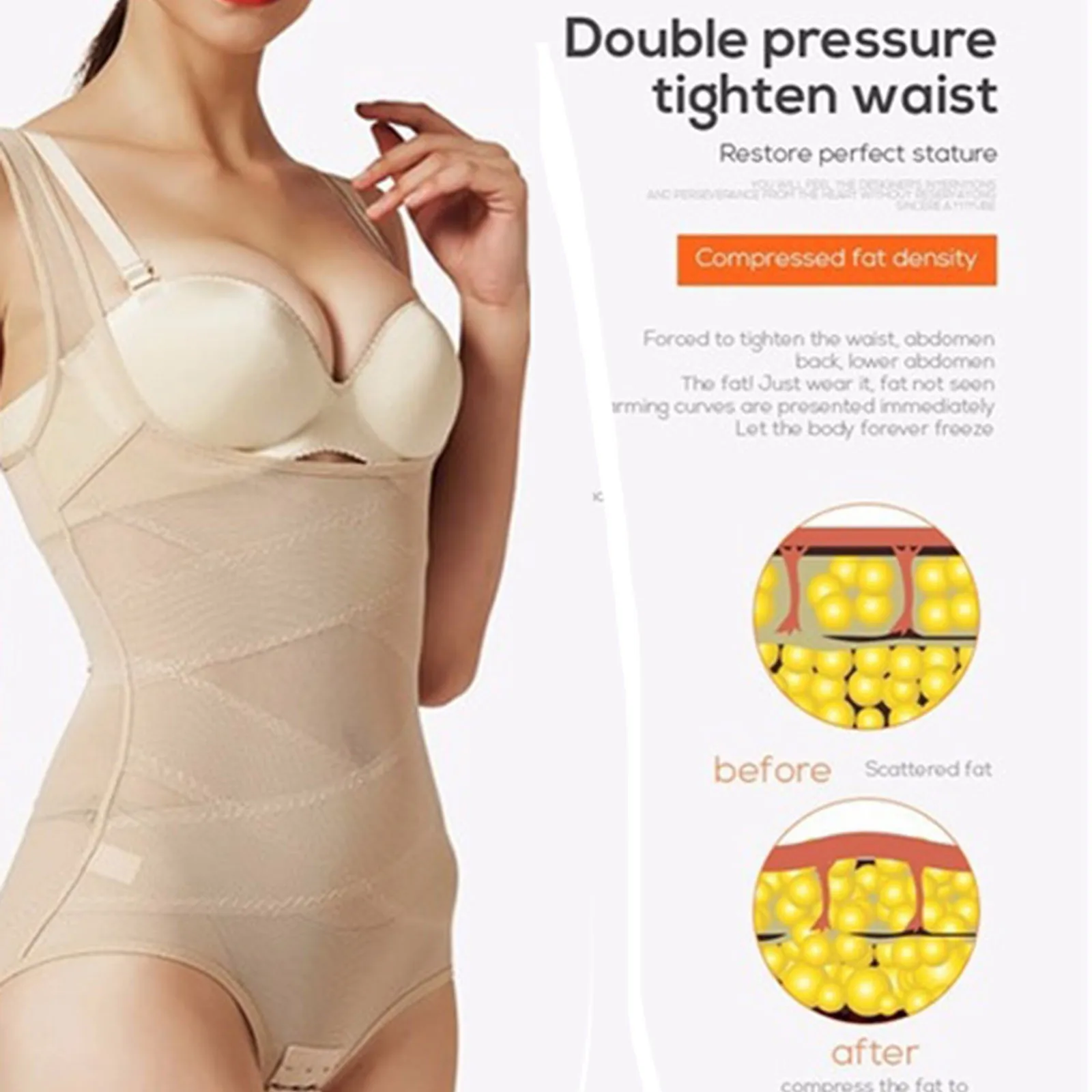 Women's Sexy Beauty Slim Cross Cover Body Waist Trainer Body Shapers Corsage Corsets Cellulite Fork Compression Abs Shaping
Women's Sexy Beauty Slim Cross Cover Body Waist Trainer Body Shapers Corsage Corsets Cellulite Fork Compression Abs Shaping