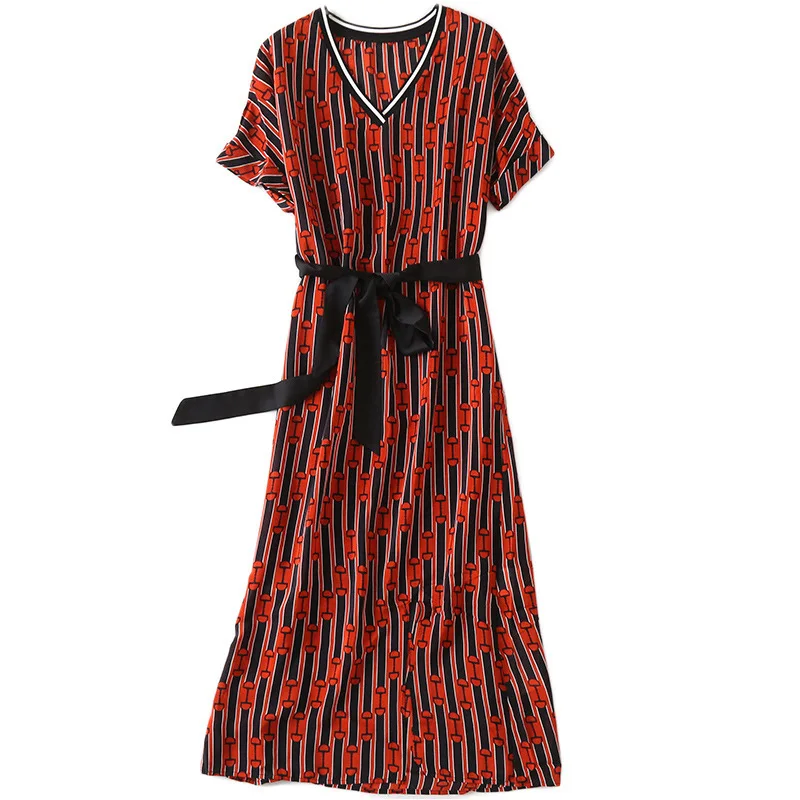 New silk silk dress 2020 fashion women s clothing cultivate morality show thin dress
New silk silk dress 2020 fashion women s clothing cultivate morality show thin dress