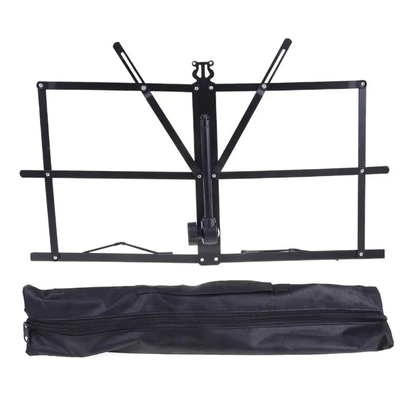 448D Folding Music Stand 50-140cm Music Stand Folding Bag Adjustable with Sheet Foldable Portable Support Mount Rack Holder 
448D Folding Music Stand 50-140cm Music Stand Folding Bag Adjustable with Sheet Foldable Portable Support Mount Rack Holder