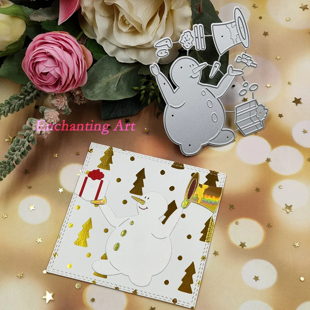 The Snowman Took Off His Hat Metal Cutting Dies Christmas Stencil For DIY Scrapbooking Card Craft Decorative Embossing
The Snowman Took Off His Hat Metal Cutting Dies Christmas Stencil For DIY Scrapbooking Card Craft Decorative Embossing