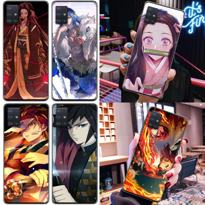 Demon Slayer Kamado Tanjirou Agatsuma Zenitsu Kimetsu No Yaiba Kamado Nezuko Phone Case For Samsung Galaxy A51 5G 4G Cases
Demon Slayer Kamado Tanjirou Agatsuma Zenitsu Kimetsu No Yaiba Kamado Nezuko Phone Case For Samsung Galaxy A51 5G 4G Cases