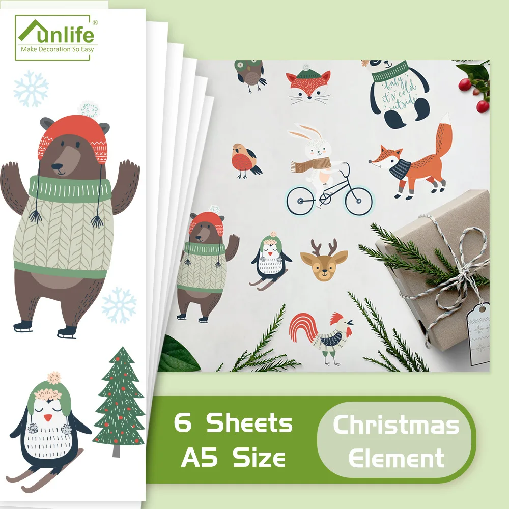 Funlife Christmas Wall Stickers Kids Cartoon Animal Window Wall Decals Waterproof,Ornaments Mural Kids Children Room Home Decor
Funlife Christmas Wall Stickers Kids Cartoon Animal Window Wall Decals Waterproof,Ornaments Mural Kids Children Room Home Decor