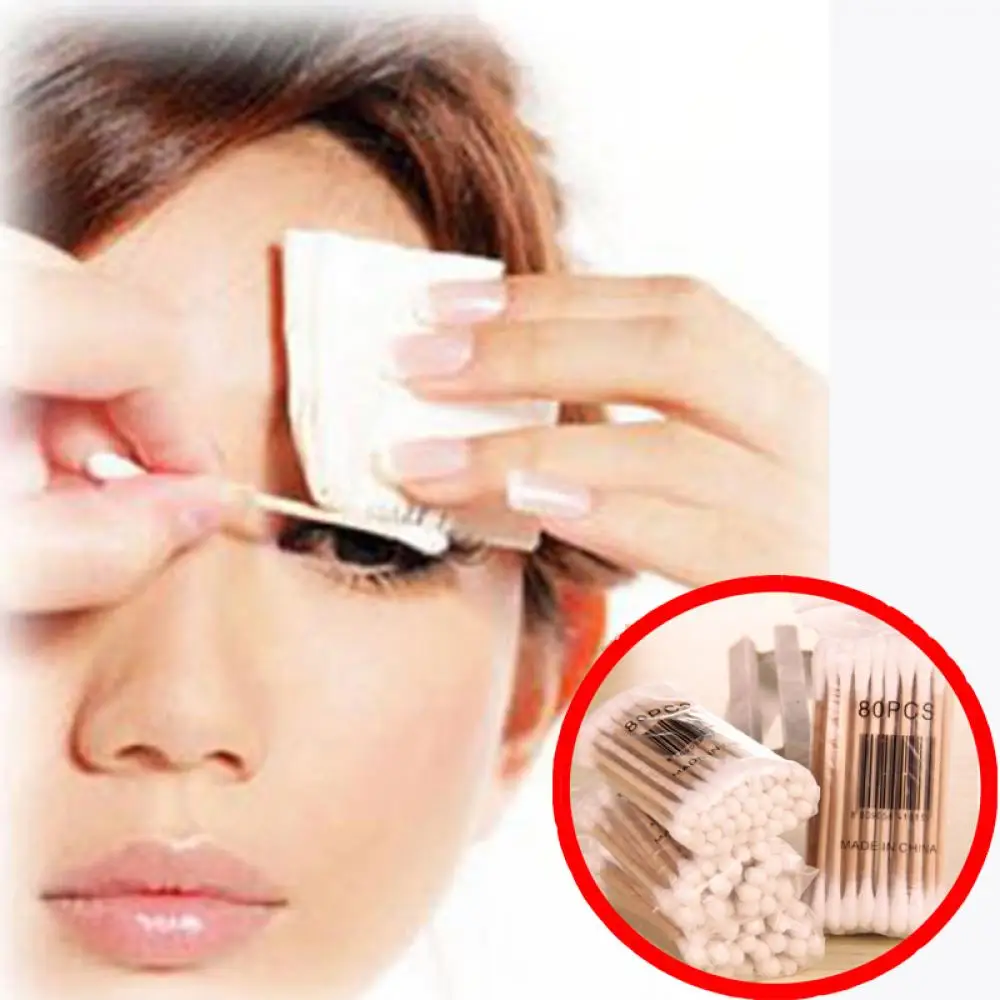 2 Bags Wood Cotton Head Health Makeup Cosmetics Ear Clean Jewelry Clean Cotton Swab Stick Buds Tip For Medical
2 Bags Wood Cotton Head Health Makeup Cosmetics Ear Clean Jewelry Clean Cotton Swab Stick Buds Tip For Medical