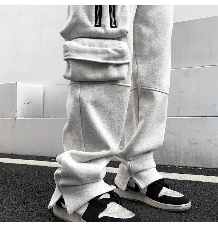 IEFB Men's Fashion New High Street Sweatpants Hip Hop Casual Pants Elastic Waist Loose Patchwork Zipper Pockets Trousers 9Y5206
IEFB Men's Fashion New High Street Sweatpants Hip Hop Casual Pants Elastic Waist Loose Patchwork Zipper Pockets Trousers 9Y5206