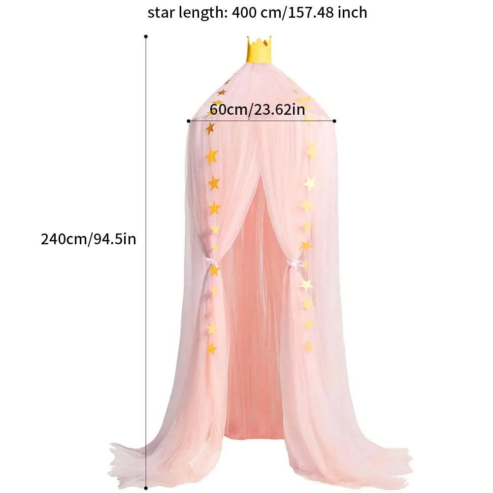 Mosquito Net Lace Dome Mosquito Net With Decorative Yellow Beauty Stars Polyester Bed Canopy For Kids Princess Bed Nulti Color
Mosquito Net Lace Dome Mosquito Net With Decorative Yellow Beauty Stars Polyester Bed Canopy For Kids Princess Bed Nulti Color