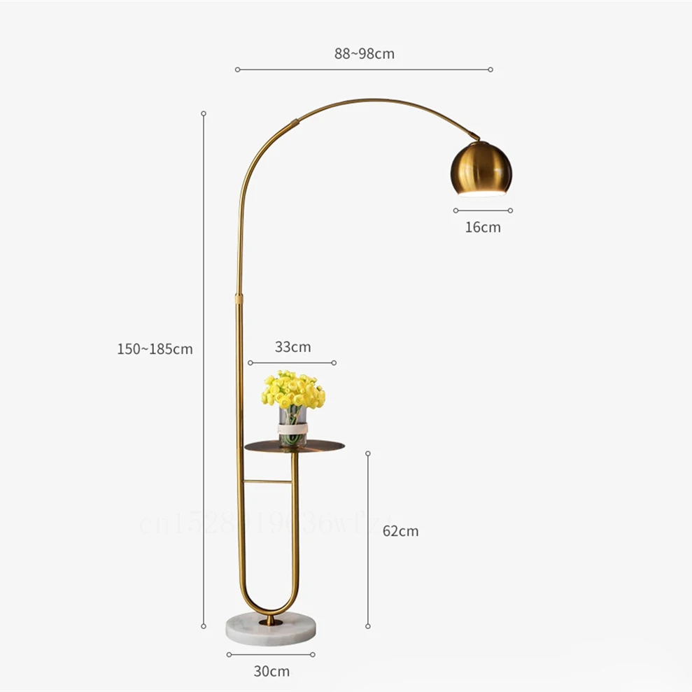 Modern Floor Lamp LED Standing Lamp With Round Table Art Deco Living Room Sofa Reading Lights Hotel Bedroom Bedside Lights
Modern Floor Lamp LED Standing Lamp With Round Table Art Deco Living Room Sofa Reading Lights Hotel Bedroom Bedside Lights