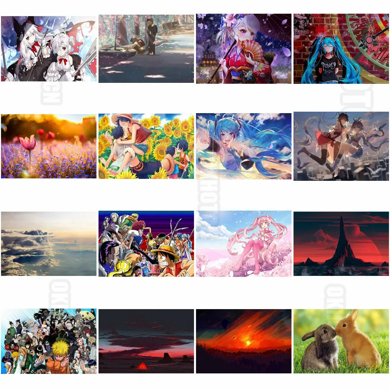 Diamond Painting Anime Boy with Straw Hat Sunflower Field Cherry Tree Sunset Sky Clouds Rabbit Japanese Girl Home Decor Pictures
Diamond Painting Anime Boy with Straw Hat Sunflower Field Cherry Tree Sunset Sky Clouds Rabbit Japanese Girl Home Decor Pictures