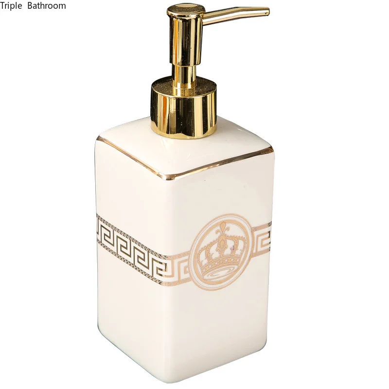 Ceramics Wash Set European Style Toothbrush Holder Gargle Cup Lotion Bottle Soap Dish Bathroom Accessories Five Piece Set
Ceramics Wash Set European Style Toothbrush Holder Gargle Cup Lotion Bottle Soap Dish Bathroom Accessories Five Piece Set