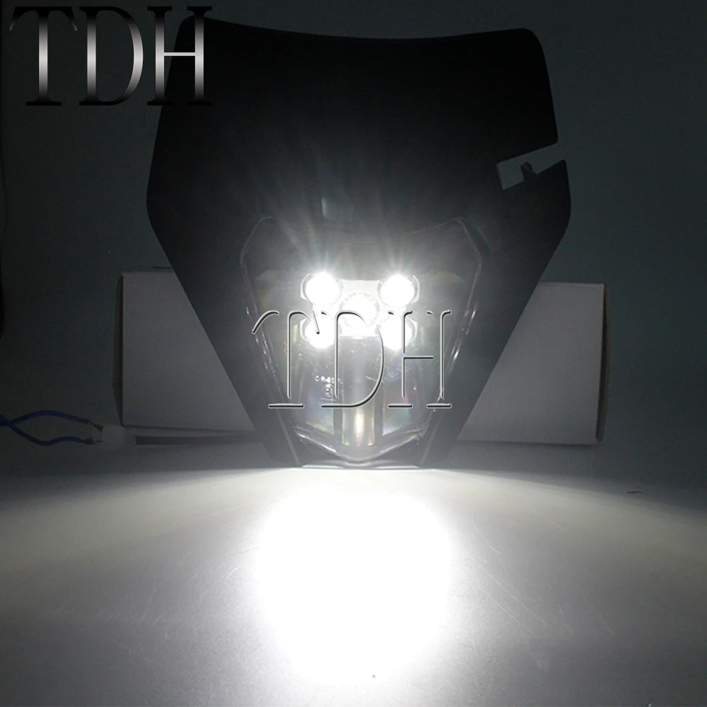 Enduro Supermoto 12V LED Headlight Fairing Motocross Dirt Bike Head Light For FX FC FE TC TE Kawasaki Suzuki Six Days
Enduro Supermoto 12V LED Headlight Fairing Motocross Dirt Bike Head Light For FX FC FE TC TE Kawasaki Suzuki Six Days