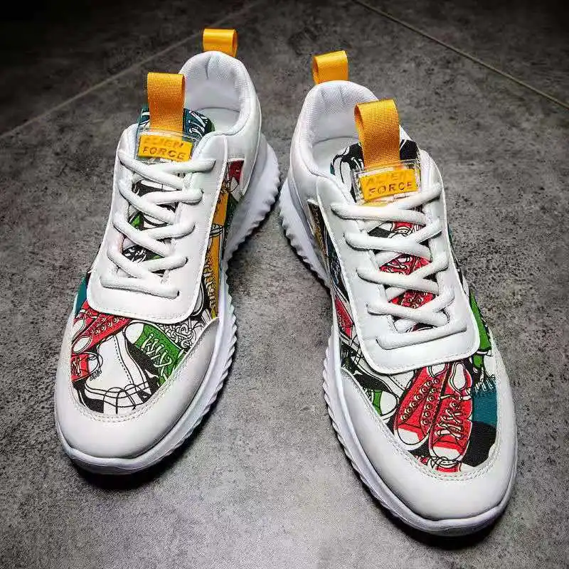 Cartoon sneakers men's casual walking shoes handmade color painting shoes comfortable fashion Sports
Cartoon sneakers men's casual walking shoes handmade color painting shoes comfortable fashion Sports