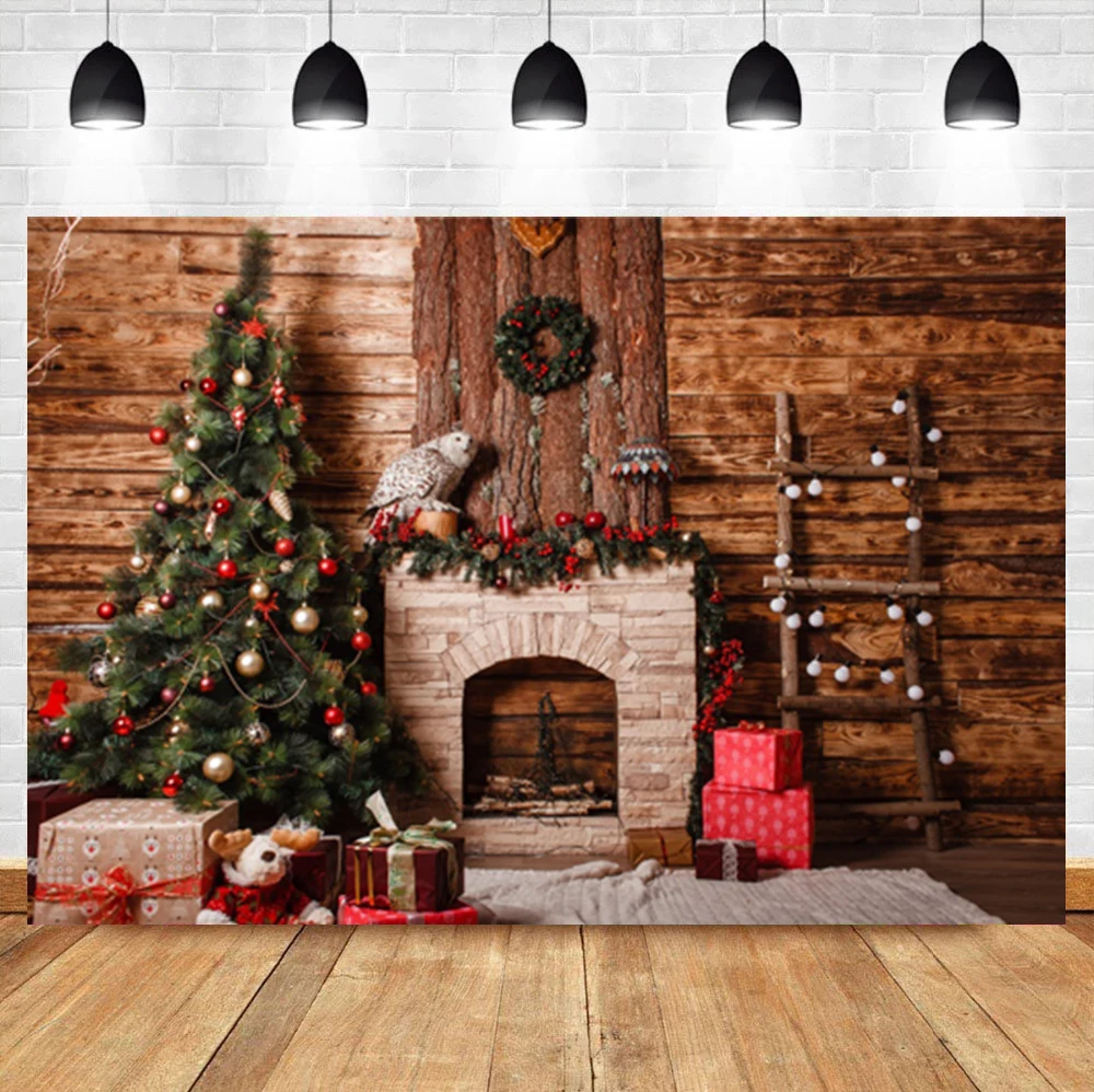 Laeacco Christmas Backdrop Photographic Tree Wood House Fireplace Owl Gift Birthday Photography Photo Background For Photo Studi
Laeacco Christmas Backdrop Photographic Tree Wood House Fireplace Owl Gift Birthday Photography Photo Background For Photo Studi