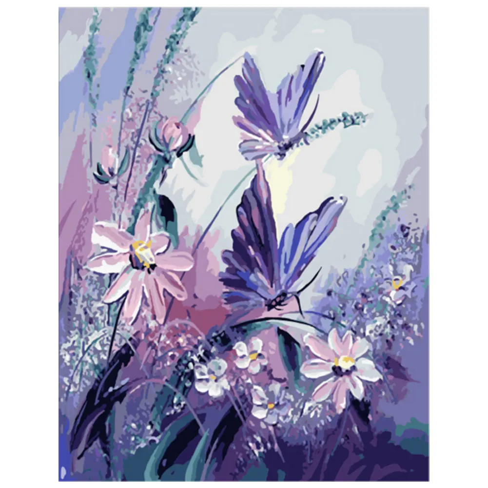 Vesteen Painting By Numbers Flower Butterfly Drawing Canvas Figure DIY Oil Painting Pictures For Home Deccor Gift
Vesteen Painting By Numbers Flower Butterfly Drawing Canvas Figure DIY Oil Painting Pictures For Home Deccor Gift