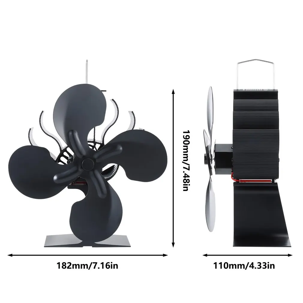 Fireplace Fan Wood Burning Real Hot Power Fireplace Small Fan Energy Saving Thermal Power Fireplace Fan Stove Fan
Fireplace Fan Wood Burning Real Hot Power Fireplace Small Fan Energy Saving Thermal Power Fireplace Fan Stove Fan