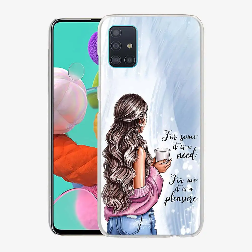 Princess Female Boss Coffee Phone Case For Samsung Galaxy A51 A71 A31 A41 A21s A91 A12 A02s A42 5G Back Cover Coque Fundas Capa
Princess Female Boss Coffee Phone Case For Samsung Galaxy A51 A71 A31 A41 A21s A91 A12 A02s A42 5G Back Cover Coque Fundas Capa
