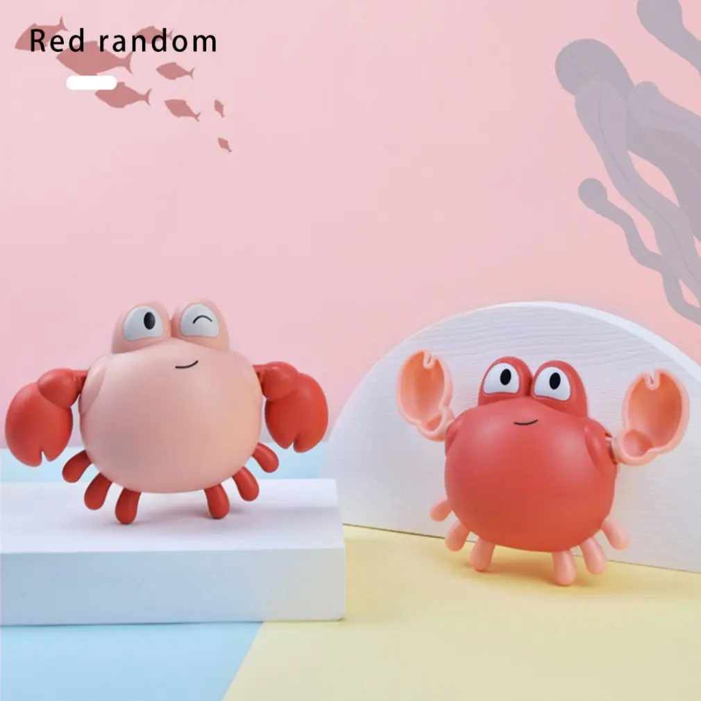 Children playing in the water small crab toy clockwork winding baby baby bathroom bath swimming bath toy
Children playing in the water small crab toy clockwork winding baby baby bathroom bath swimming bath toy