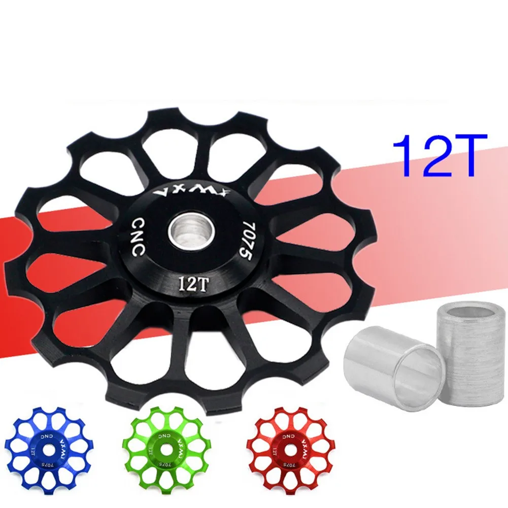 12T Bike Rear Derailleur Pulley Jockey Wheel Aluminum Alloy Road MTB Narrow Wide Ceramic Bearing Guide Support 7/8/9/10/11 Speed
12T Bike Rear Derailleur Pulley Jockey Wheel Aluminum Alloy Road MTB Narrow Wide Ceramic Bearing Guide Support 7/8/9/10/11 Speed