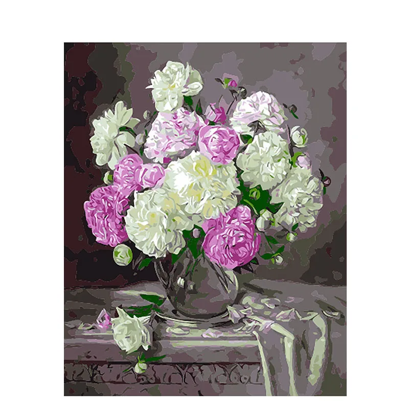 Flowers Oil Picture by Number Vase Coloring Handmade Acrylic Paints DIY Craft Kits For Adults Drawing Painting By Number Decor
Flowers Oil Picture by Number Vase Coloring Handmade Acrylic Paints DIY Craft Kits For Adults Drawing Painting By Number Decor