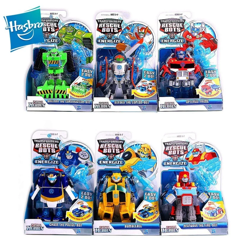 Hasbro Playskoo Transformers Rescue Robot Heat Wave Tracking Blade Boulder Optimus Prime Bumblebee Children's Toy Gift 
Hasbro Playskoo Transformers Rescue Robot Heat Wave Tracking Blade Boulder Optimus Prime Bumblebee Children's Toy Gift