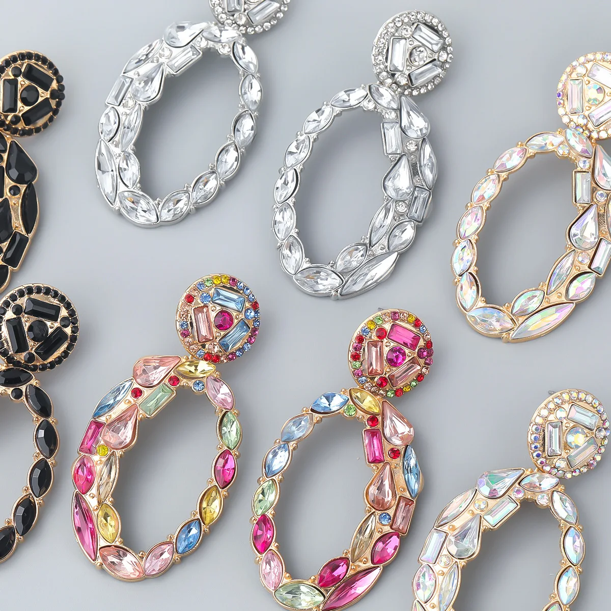 7Colors Rhinestone Water Drop Dangle Earrings For Women Fashion Jewelry Trendy Girls' Daily Collection Earrings Accessories
7Colors Rhinestone Water Drop Dangle Earrings For Women Fashion Jewelry Trendy Girls' Daily Collection Earrings Accessories
