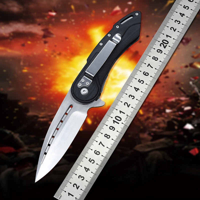Складной карманный нож D2 Blade G10, тактический инструмент нож для охоты и кемпинга EDC, прочное тактическое снаряжение
Складной карманный нож D2 Blade G10, тактический инструмент нож для охоты и кемпинга EDC, прочное тактическое снаряжение