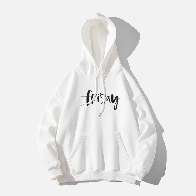 Friday Letter Print Hoodies Women Sweatshirt Casual Pocket Long Sleeve Hooded Winter Woman 2020 Fashion Warm Hoodie Top Women
Friday Letter Print Hoodies Women Sweatshirt Casual Pocket Long Sleeve Hooded Winter Woman 2020 Fashion Warm Hoodie Top Women