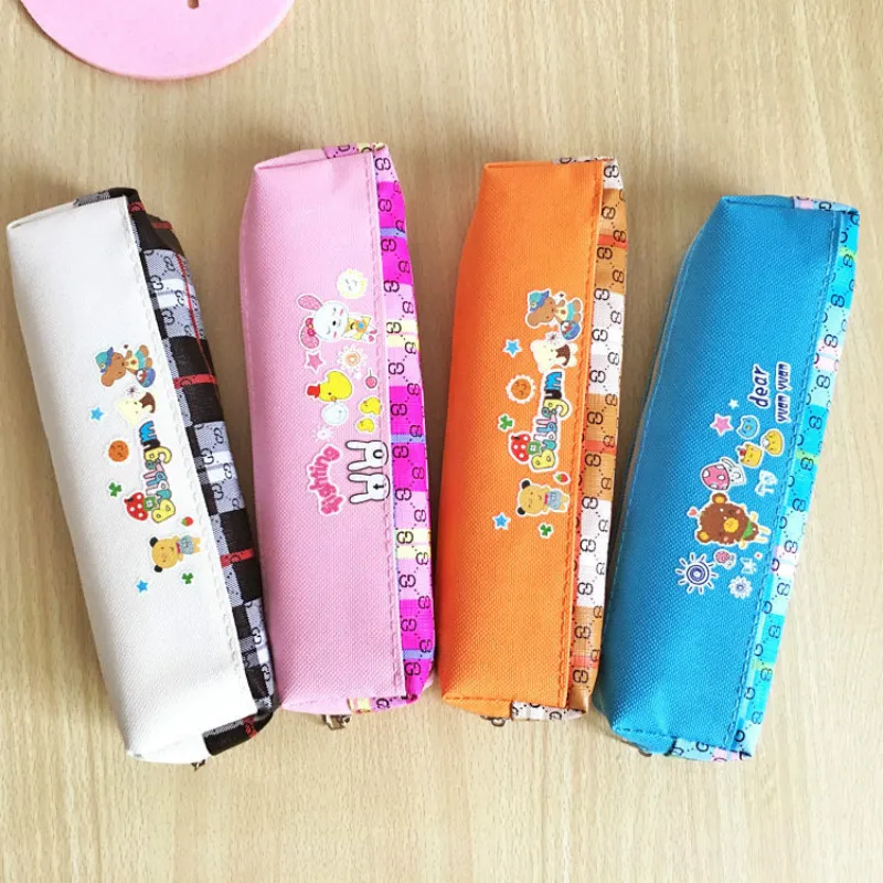 1PC Student Supplies Cute Pencil Case Cartoon Creativity Stationery Bag Canvas Pencil Bag Stationery 
1PC Student Supplies Cute Pencil Case Cartoon Creativity Stationery Bag Canvas Pencil Bag Stationery