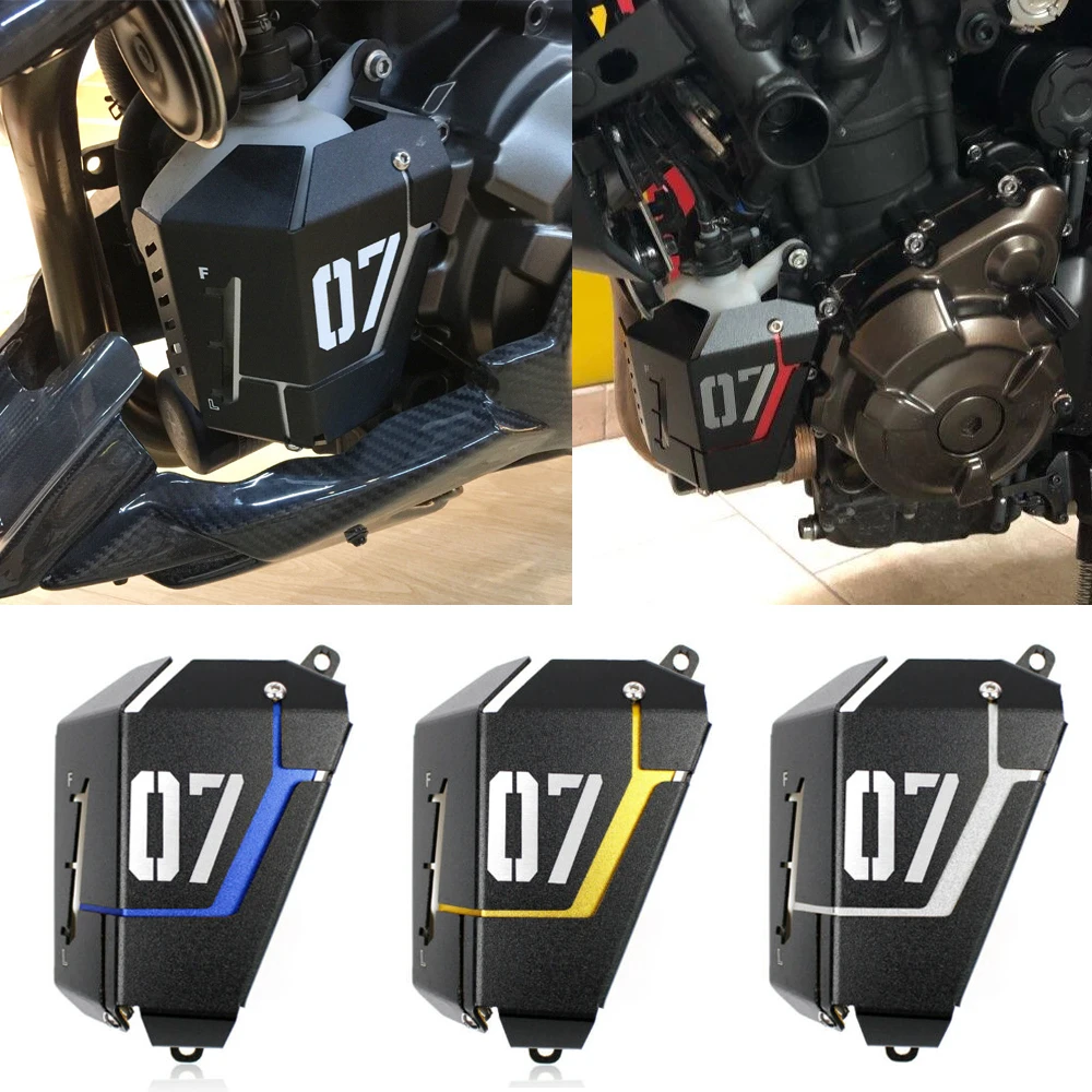 Water Coolant Recovery Tank Shielding Guard Radiator Side Cover For Yamaha MT-07 FZ-07 MT07 FZ07 MT 07 2013-2019 2016 2017 2018
Water Coolant Recovery Tank Shielding Guard Radiator Side Cover For Yamaha MT-07 FZ-07 MT07 FZ07 MT 07 2013-2019 2016 2017 2018