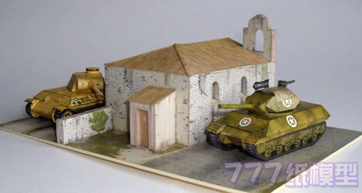 1:87 1:72 1:64 1:76 World War II Military Scene Series Italy 1944 Architectural 3D Paper Model Children Adult Educational Toys
1:87 1:72 1:64 1:76 World War II Military Scene Series Italy 1944 Architectural 3D Paper Model Children Adult Educational Toys