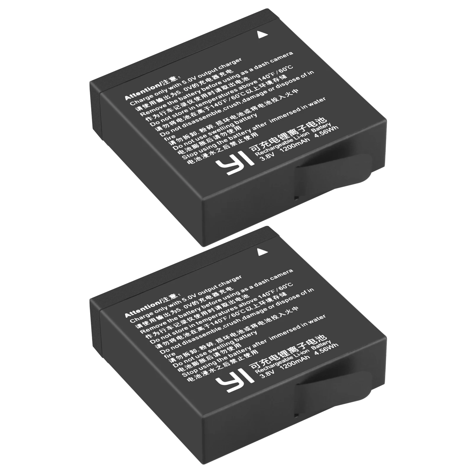 2 шт. оригинальный AZ16-1 батарея для спортивной экшн-камеры Xiaomi YI lite 4K + ЖК дисплей USB