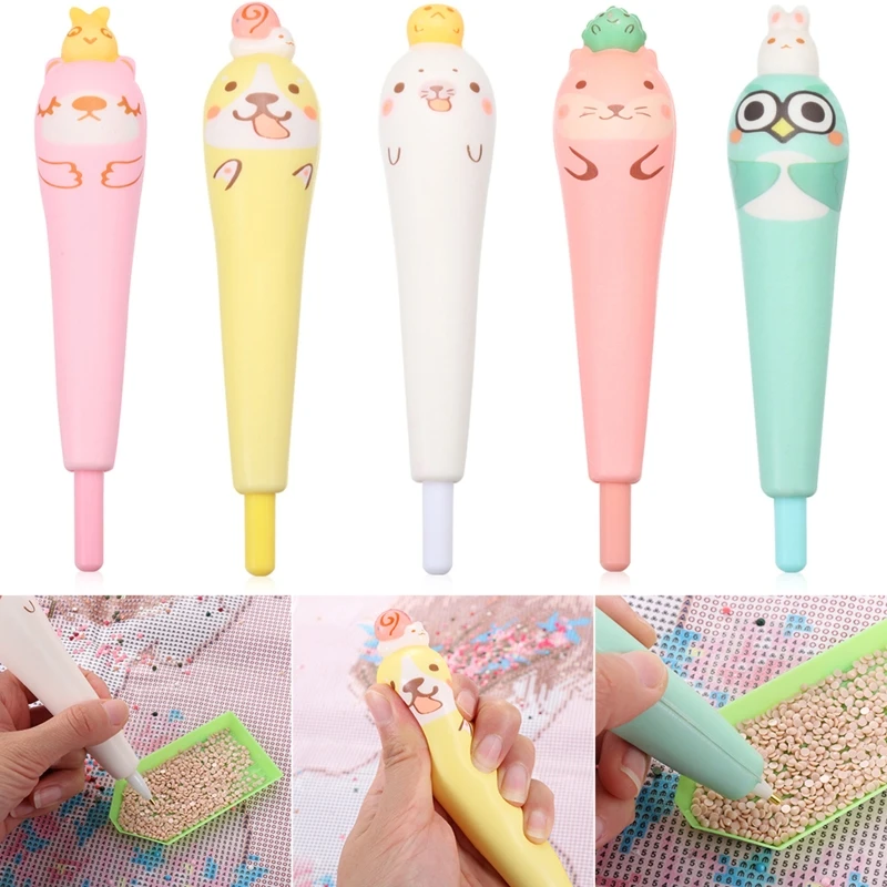 1PC 5D Diamond Painting Tools Handmade Cartoon Decompression Point Drills Pen Stress Relief Fidget Nail Art Rhinestone Picker
1PC 5D Diamond Painting Tools Handmade Cartoon Decompression Point Drills Pen Stress Relief Fidget Nail Art Rhinestone Picker