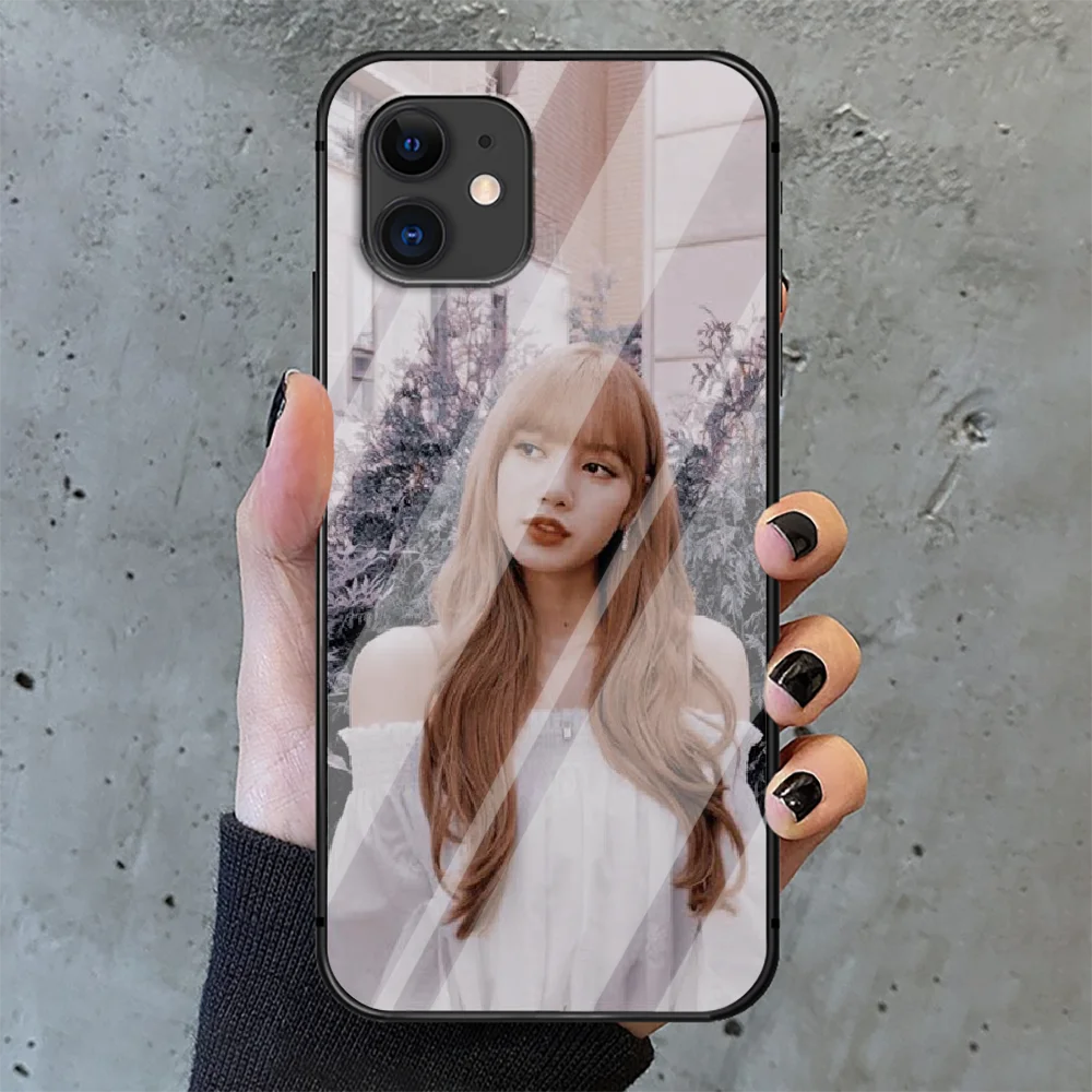 Lisa Lalisa Manoban Phone Tempered Glass Case Cover For IPhone 6 6S 7 8 11 12 X Xr Xs Se 2020 Pro Max Plus Mini Etui Black Etui
Lisa Lalisa Manoban Phone Tempered Glass Case Cover For IPhone 6 6S 7 8 11 12 X Xr Xs Se 2020 Pro Max Plus Mini Etui Black Etui