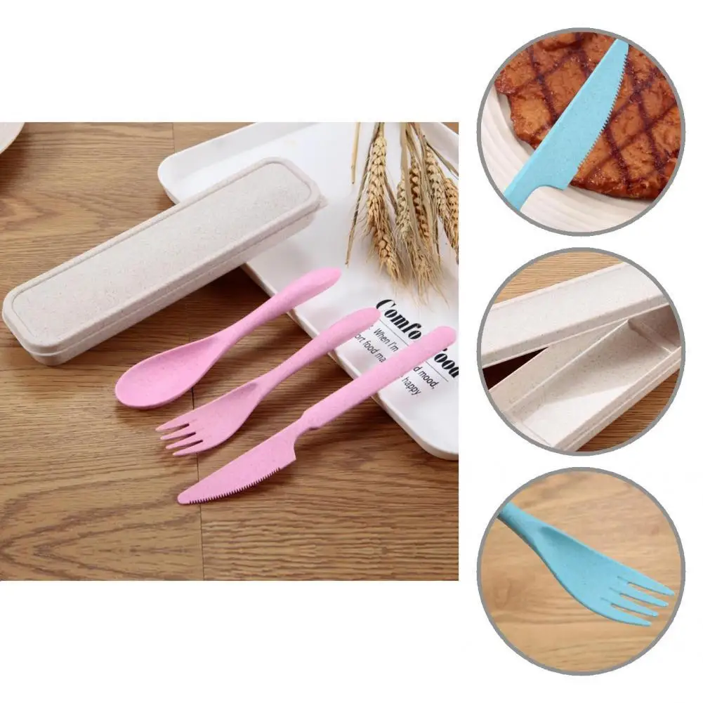 Durable 1 Set Innovative Smooth Edge Safe Use Fork Spoon Plastic Spoon Set Lightweight for Home
Durable 1 Set Innovative Smooth Edge Safe Use Fork Spoon Plastic Spoon Set Lightweight for Home