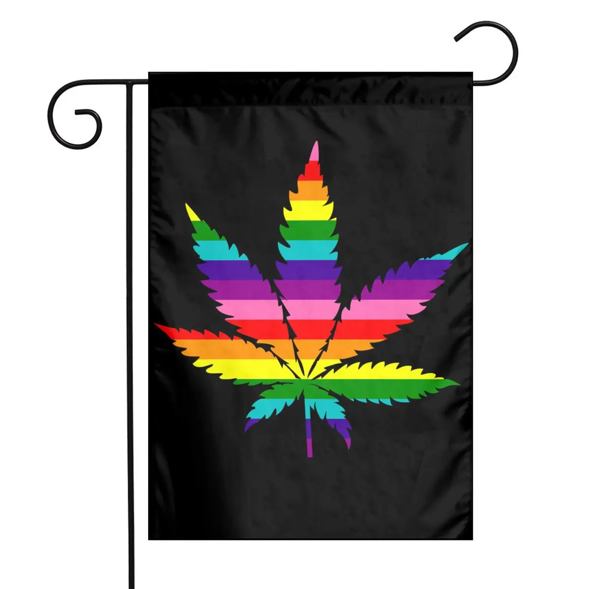 Rainbow weed Garden flags 30 X 45 cm double-sided flags, used for garden decoration and courtyard decoration
Rainbow weed Garden flags 30 X 45 cm double-sided flags, used for garden decoration and courtyard decoration
