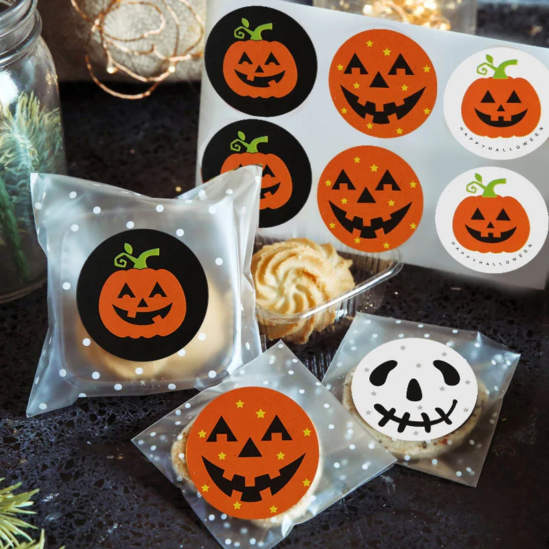 3.5cm Halloween Packaging Sealing Labels Stickers Pumpkin Bats Pattern DIY Halloween Gift Stickers OCT998
3.5cm Halloween Packaging Sealing Labels Stickers Pumpkin Bats Pattern DIY Halloween Gift Stickers OCT998