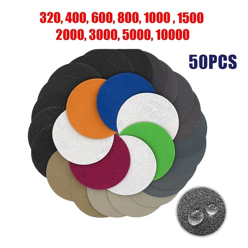 50pcs 3inch 75mm Waterproof Sanding Discs Hook & Loop Sandpaper 320-10000 Grit Sandpaper Sanding Discs Hook Loop Sanding Paper
50pcs 3inch 75mm Waterproof Sanding Discs Hook & Loop Sandpaper 320-10000 Grit Sandpaper Sanding Discs Hook Loop Sanding Paper