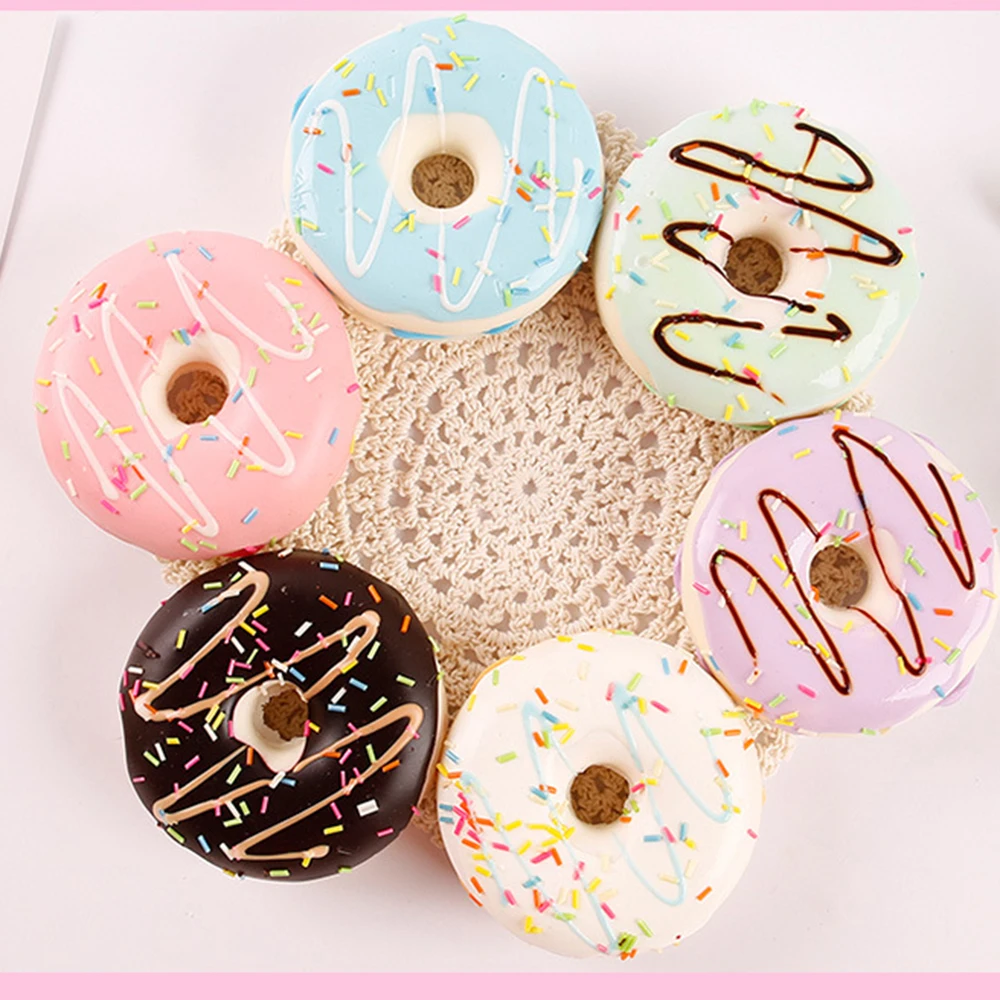1pc Simulation Double-Layer Donut Bread Sandwich Cake Fun Ornament Pendant Slow Rebound Toy Fake Food Decor Photography Props
1pc Simulation Double-Layer Donut Bread Sandwich Cake Fun Ornament Pendant Slow Rebound Toy Fake Food Decor Photography Props